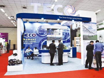 主打動力節(jié)能、智慧監(jiān)控 東元 現(xiàn)身印度臺灣形象展