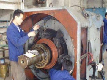 電機法蘭盤螺釘斷裂是什么原因？