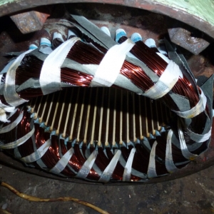 電機維修時如何處理集電環(huán)短路的故障