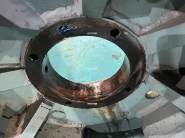 東元AECK 1300HP電機(jī)維修，更換軸、后端蓋、軸承