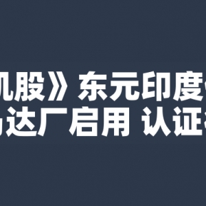 東元印度低壓高效率馬達(dá)廠啟用 認(rèn)證後正式量產(chǎn)