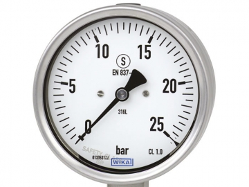 232.30, 233.30波登管壓力表，不銹鋼型