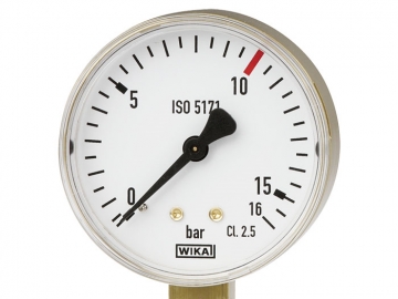 111.11, 111.31波登管壓力表，銅合金材質(zhì)