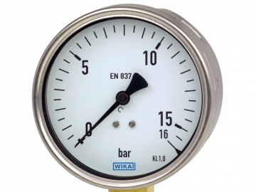 212.20波登管壓力表，銅合金材質(zhì)