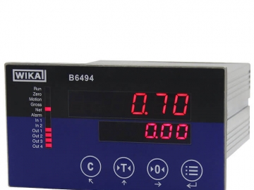 B6494工業(yè)mV/V級(jí)測量儀表