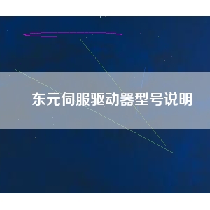 東元伺服驅(qū)動(dòng)器型號(hào)說(shuō)明