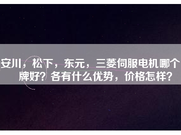 安川，松下，東元，三菱伺服電機(jī)哪個品牌好？各有什么優(yōu)勢，價格怎樣？
