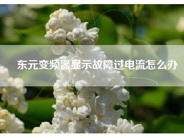 東元變頻器顯示故障過(guò)電流怎么辦