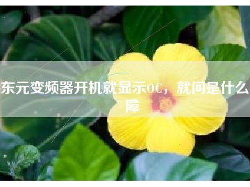 東元變頻器開(kāi)機(jī)就顯示OC，就問(wèn)是什么故障