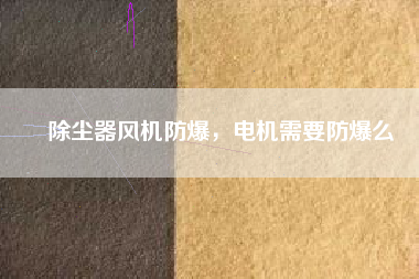 除塵器風(fēng)機(jī)防爆，電機(jī)需要防爆么